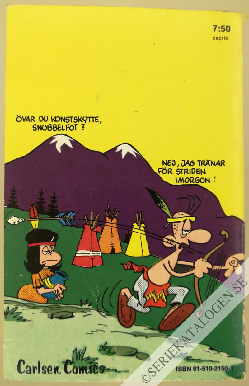 Baksida på Pass på skalpen (1978)