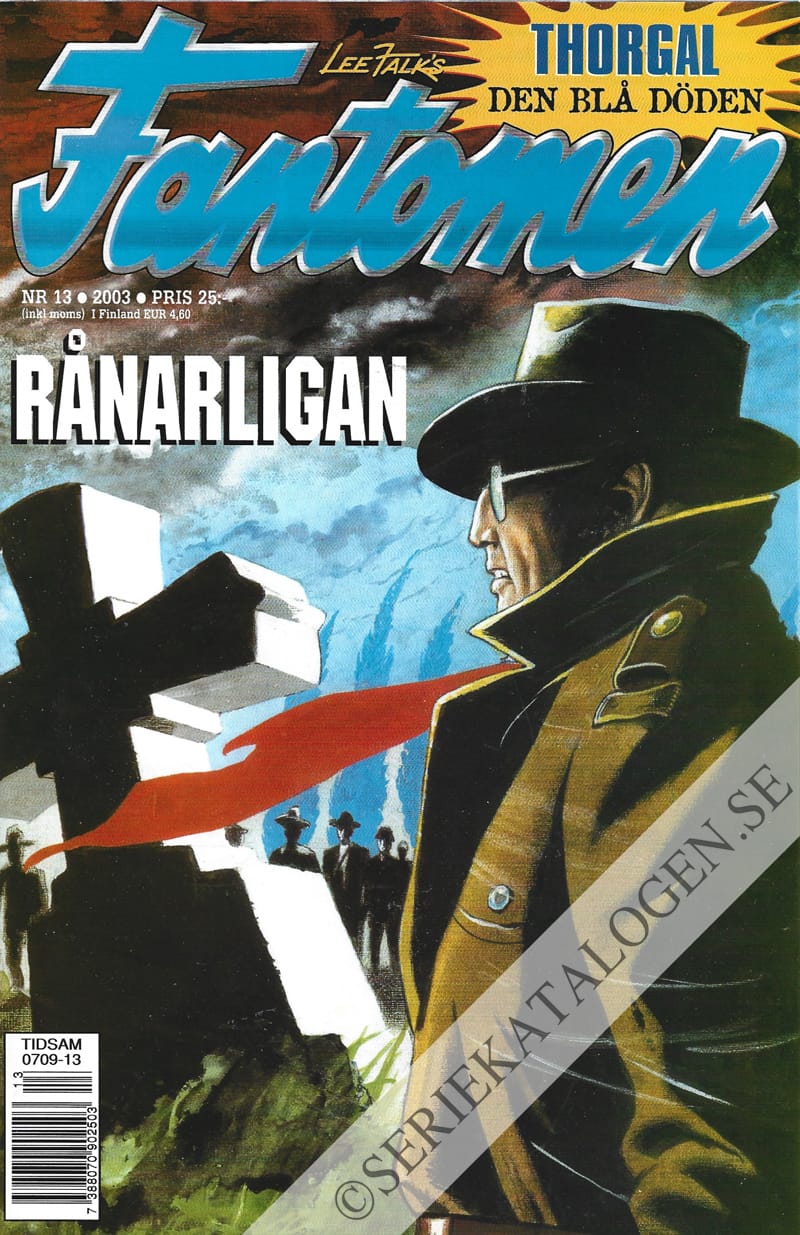 Framsida på Fantomen #13 (2003)