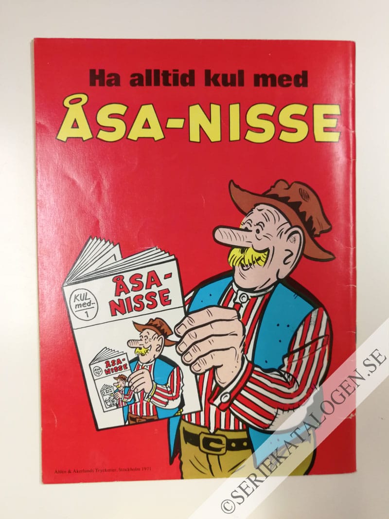 Baksida på Åsa-Nisse och smålandsguldet (1971)