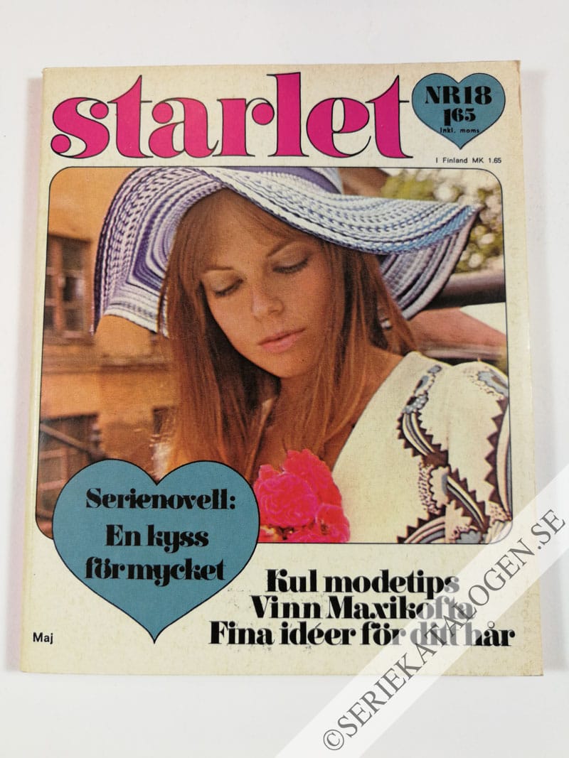 Framsida på Starlet #18 (1971)