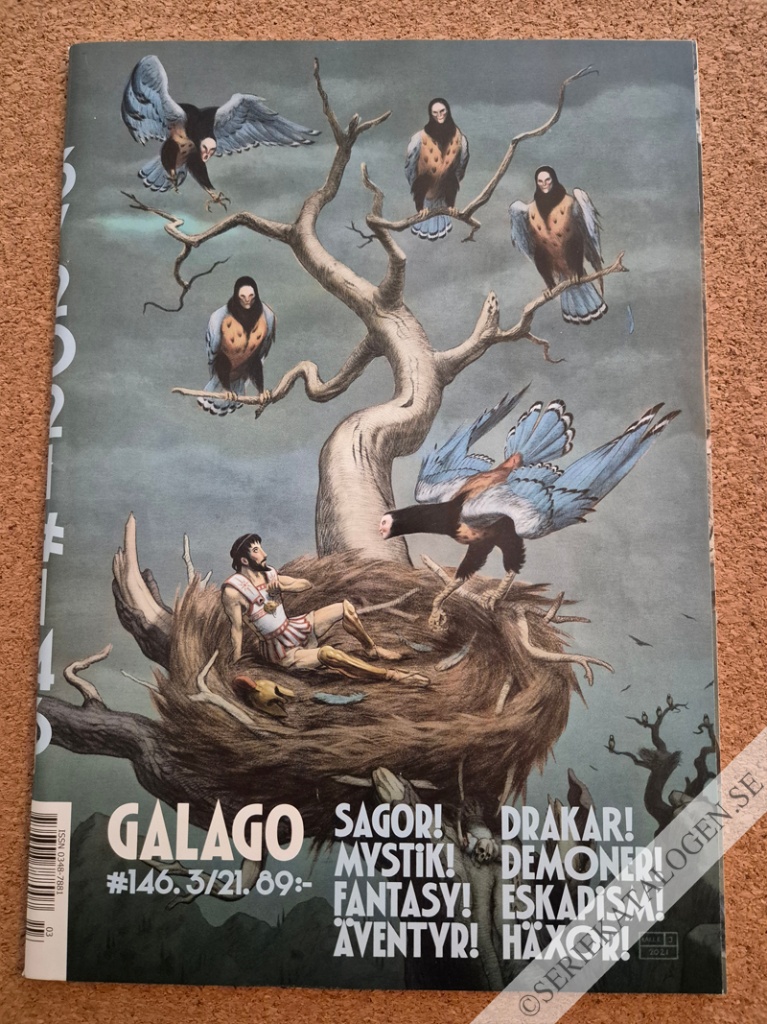 Framsida på Galago #3 (2021)