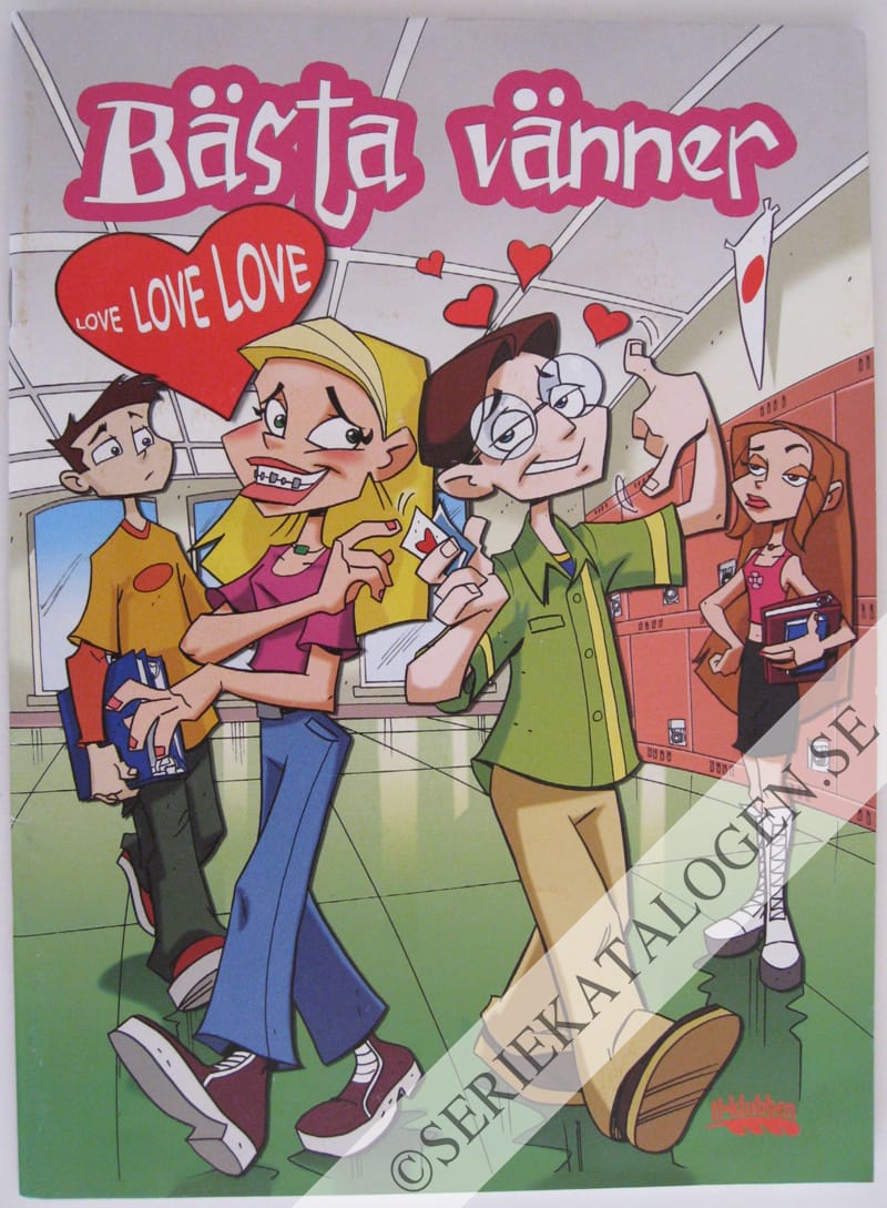 Framsida på Bästa vänner Love love love (2006)
