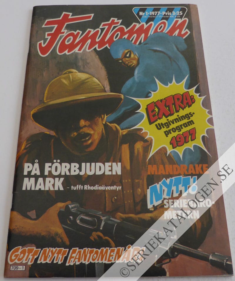 Framsida på Fantomen #1 (1977)