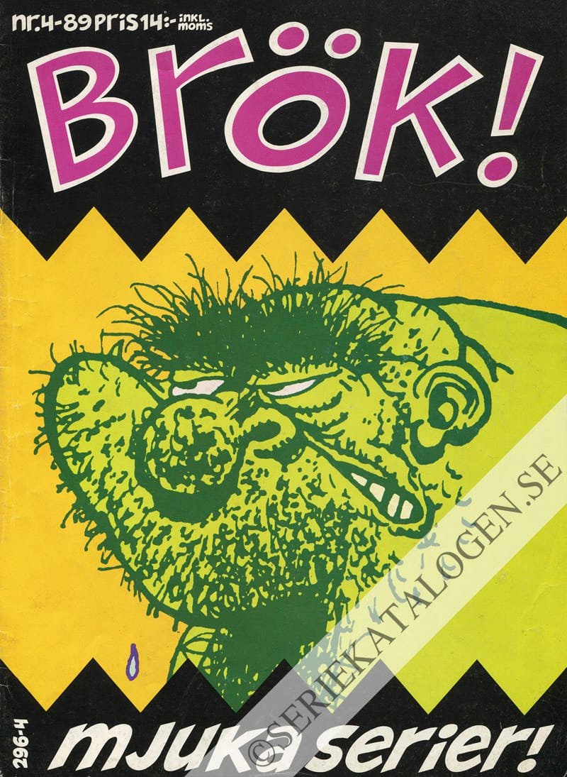Framsida på Brök! #4 (1989)