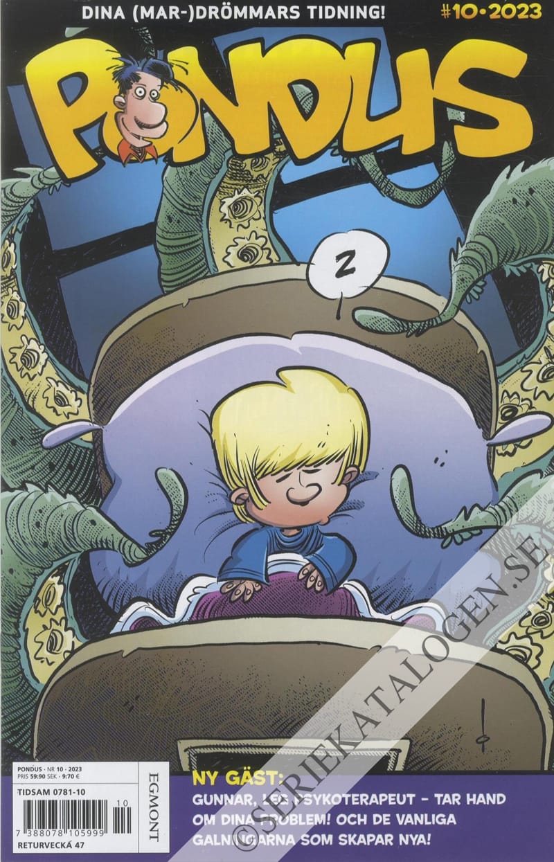 Framsida på Pondus #10 (2023)