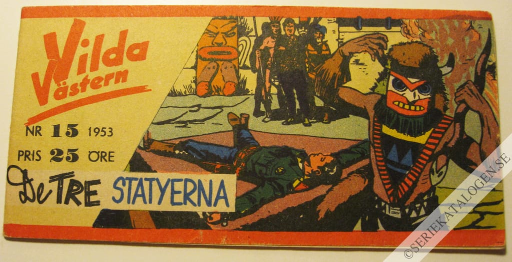 Framsida på Vilda Västern #15 (1953)