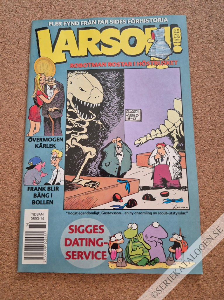 Framsida på Larson! #14 (1998)