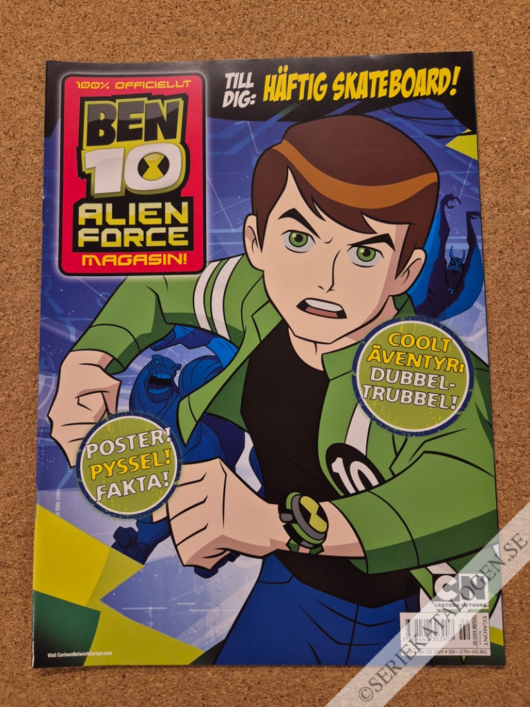 Framsida på Ben 10 magasin! #2 (2011)
