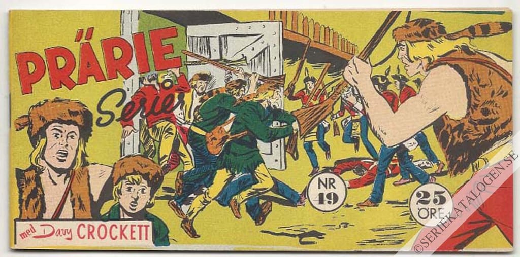 Framsida på Prärie-serier #49 (1959)