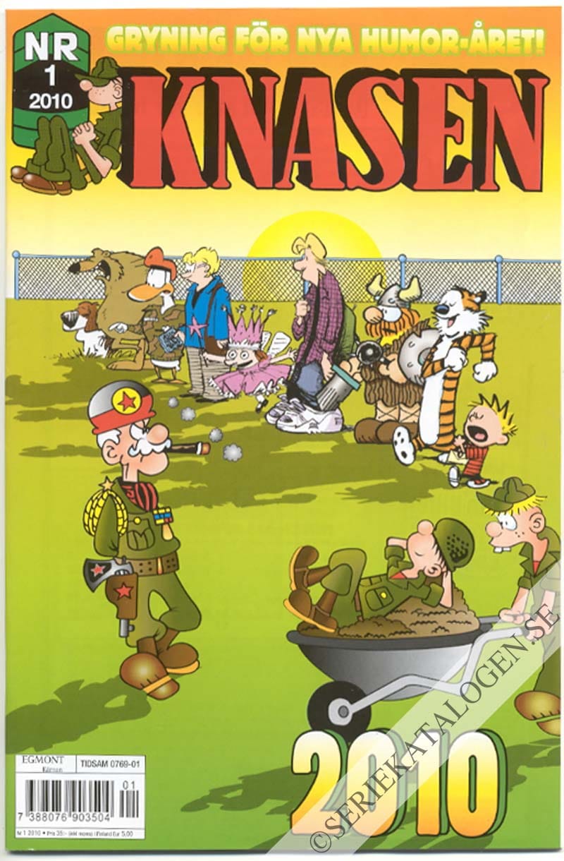 Framsida på Knasen #1 (2010)