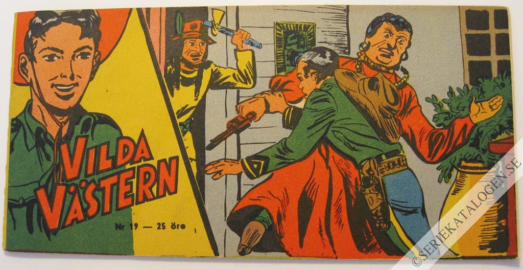 Framsida på Vilda Västern #19 (1958)