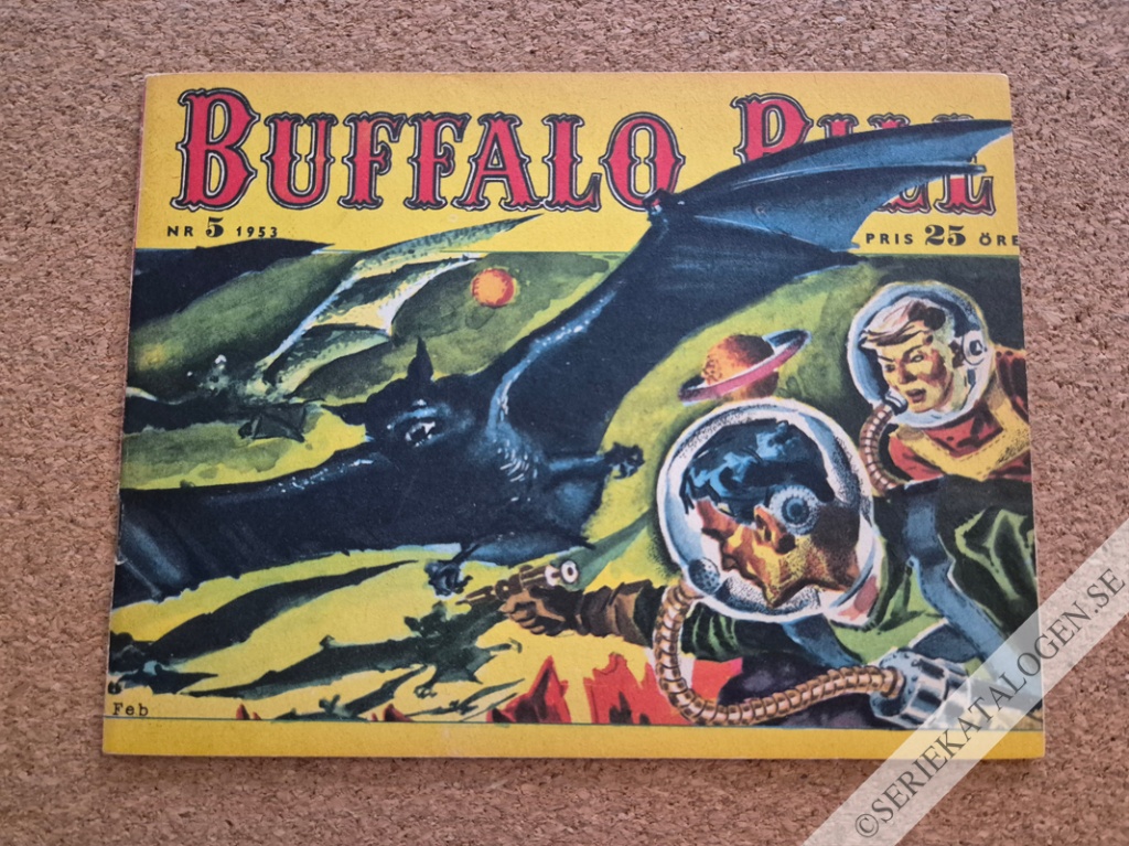 Framsida på Buffalo Bill #5 (1953)