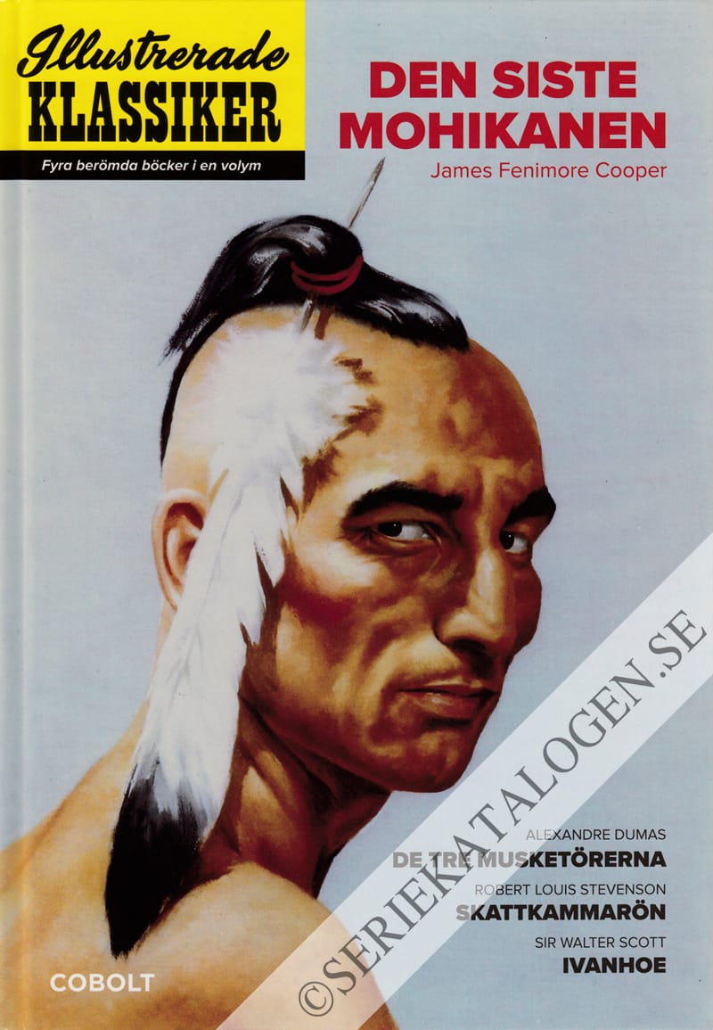 Framsida på Illustrerade Klassiker Historiska äventyr (2016)