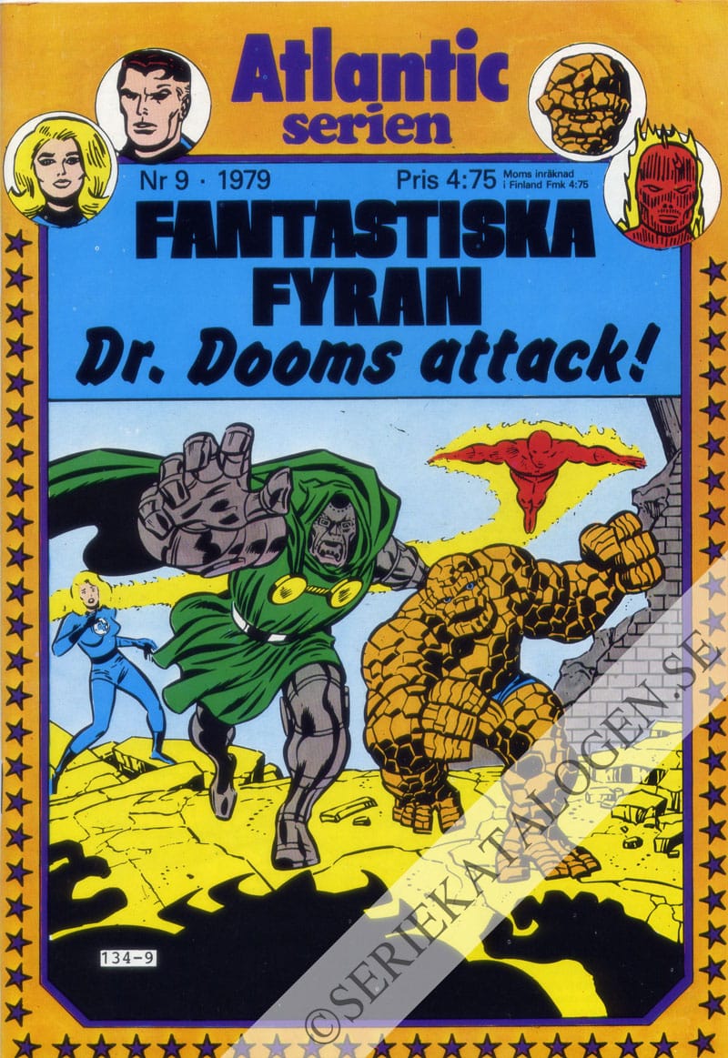 Framsida på Atlanticserien #9 (1979)