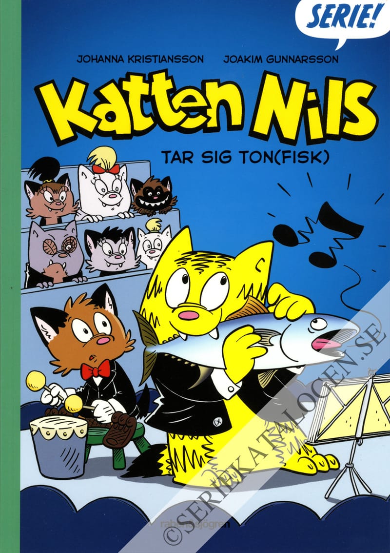Framsida på Katten Nils Katten Nils tar sig ton(fisk) (2017)
