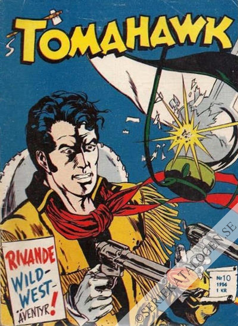 Framsida på Tomahawk #10 (1956)