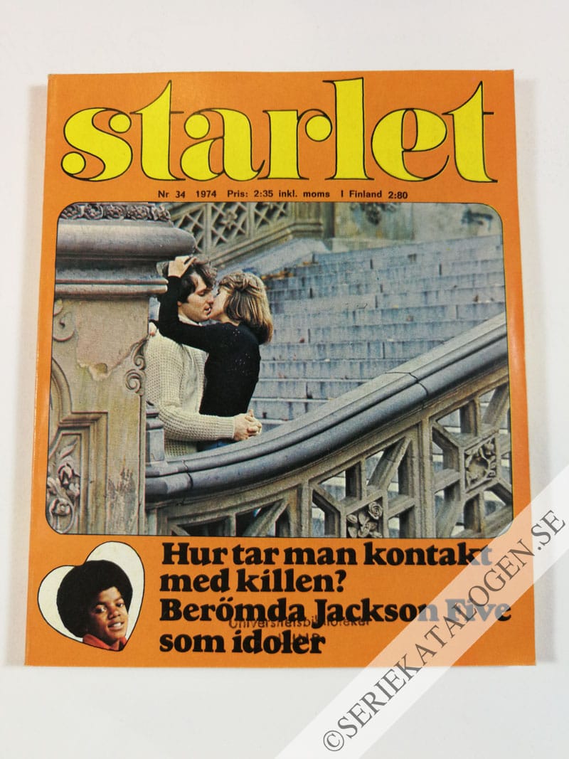 Framsida på Starlet #34 (1974)