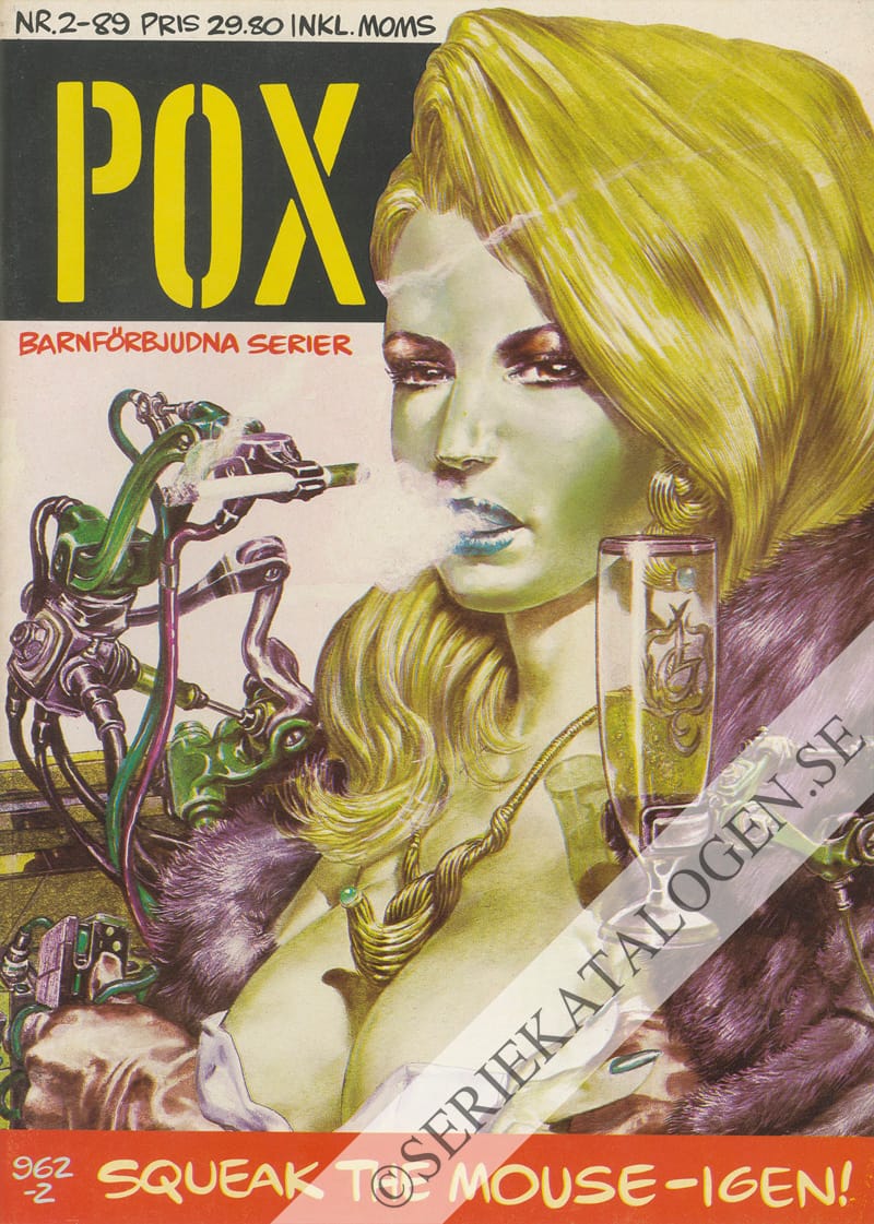 Framsida på Pox #2 (1989)