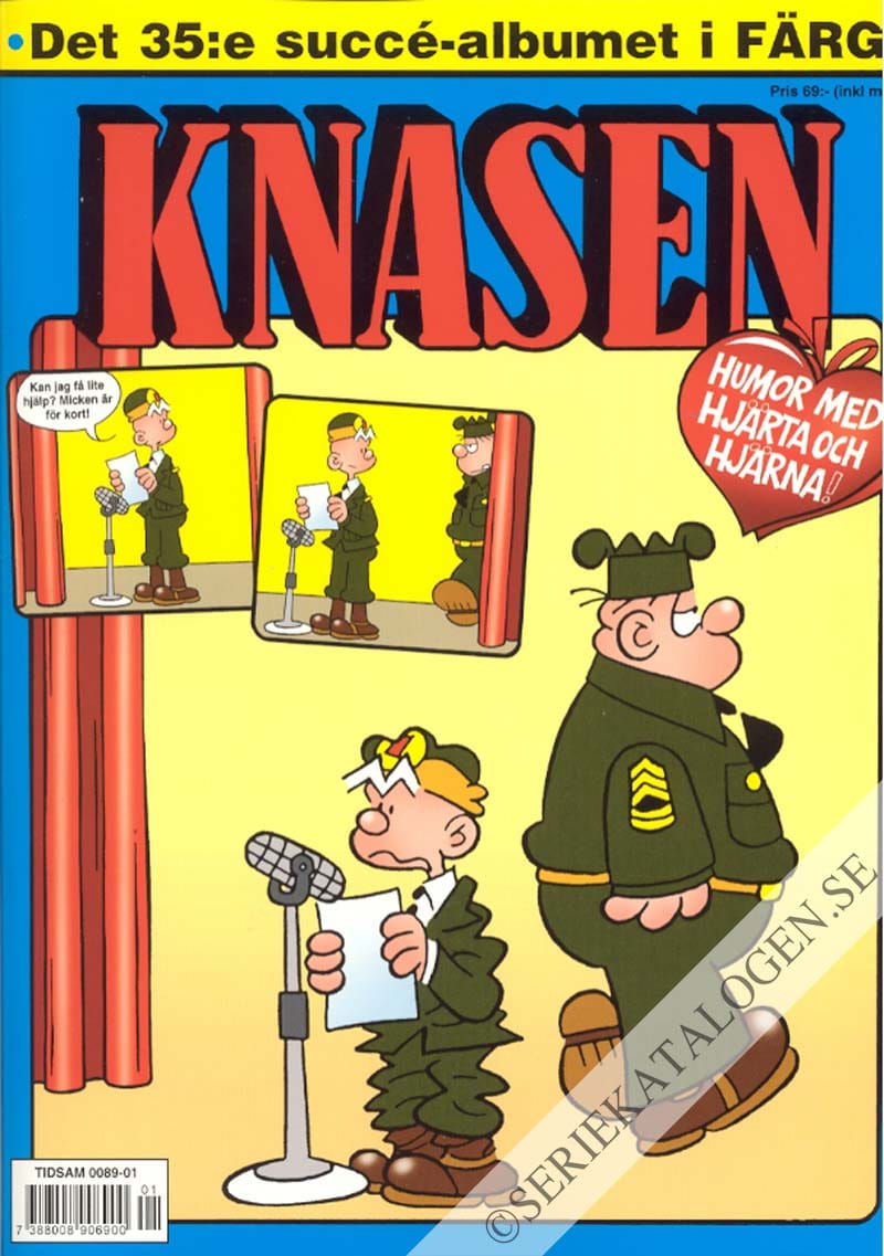 Framsida på Knasen Det 35:e succéalbumet i färg (2011)