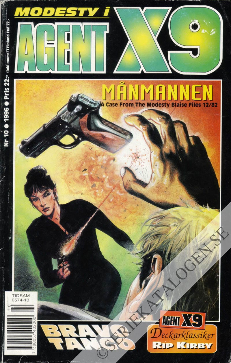 Framsida på Agent X9 #10 (1996)