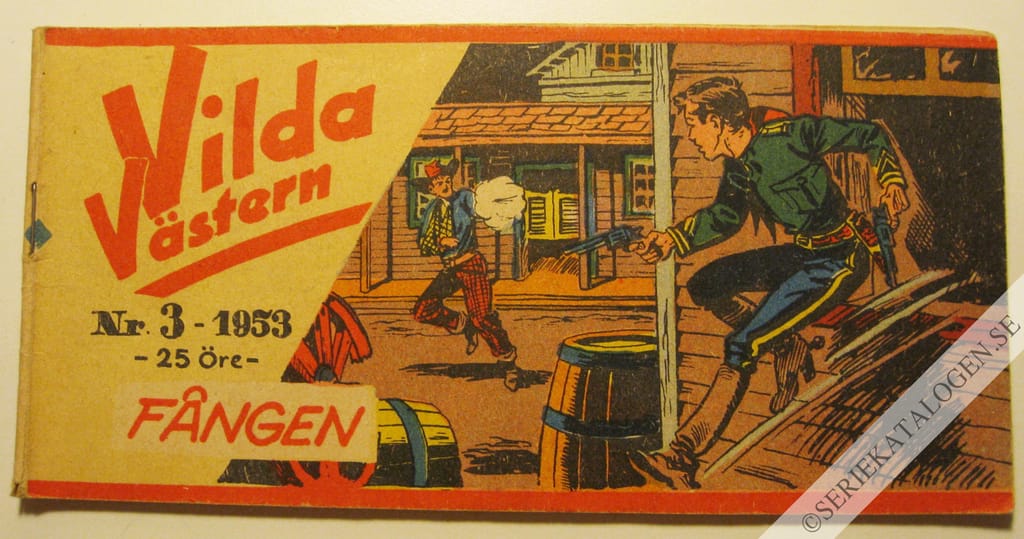 Framsida på Vilda Västern #3 (1953)