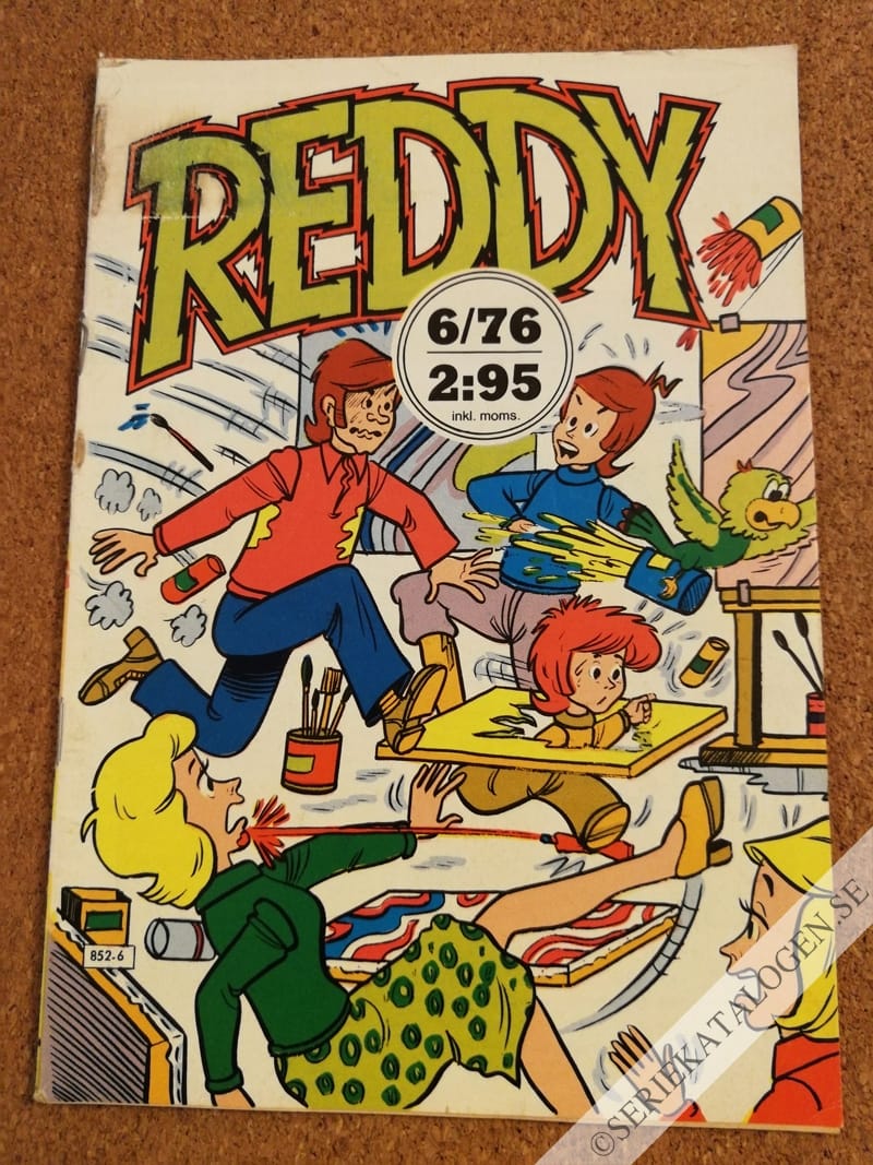 Framsida på Reddy #6 (1976)
