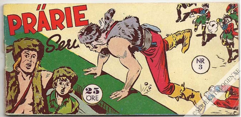 Framsida på Prärie-serier #3 (1957)