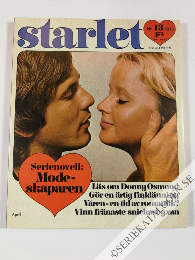 Framsida på Starlet #13 (1973)
