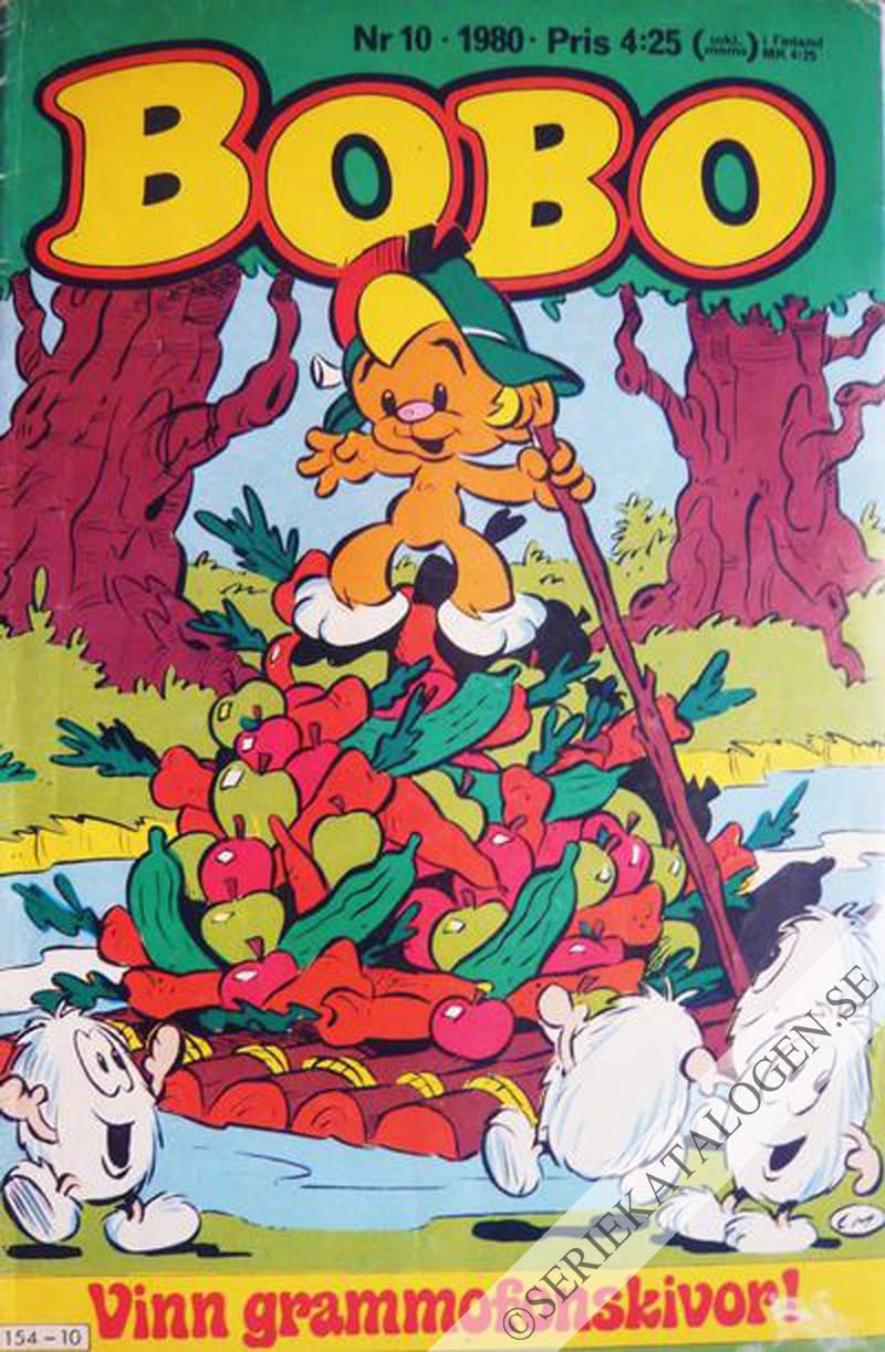 Framsida på Bobo #10 (1980)