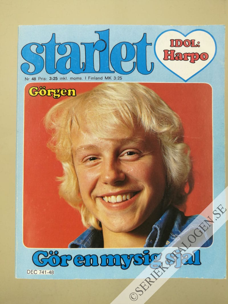Framsida på Starlet #48 (1978)