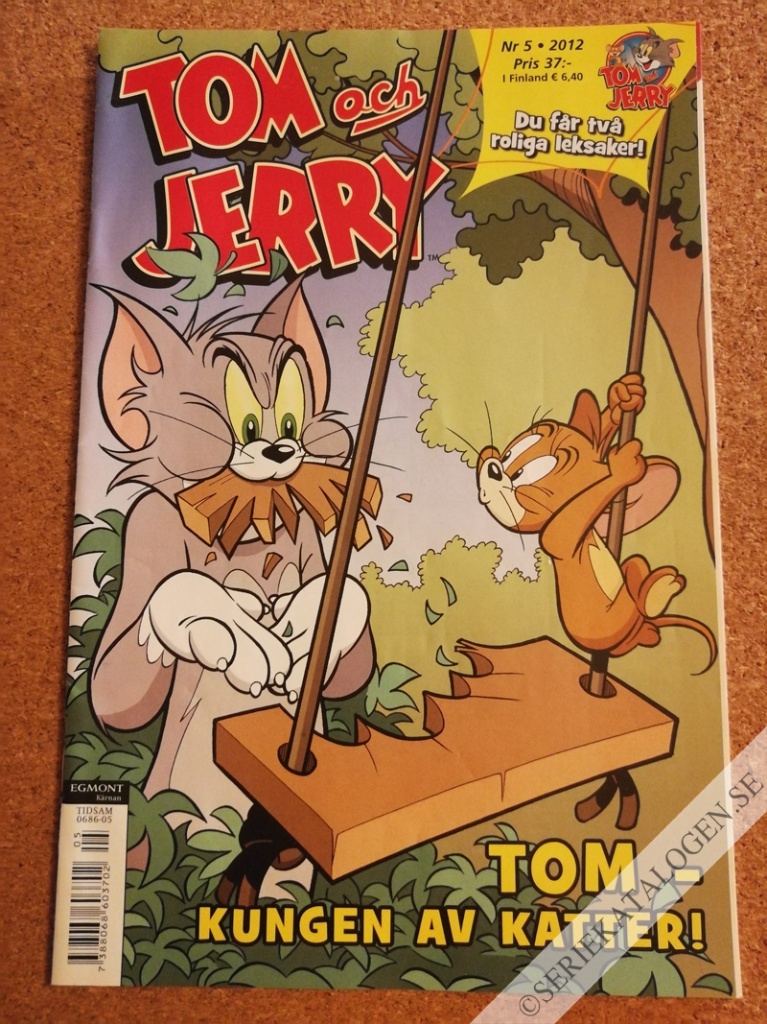 Framsida på Tom & Jerry #5 (2012)