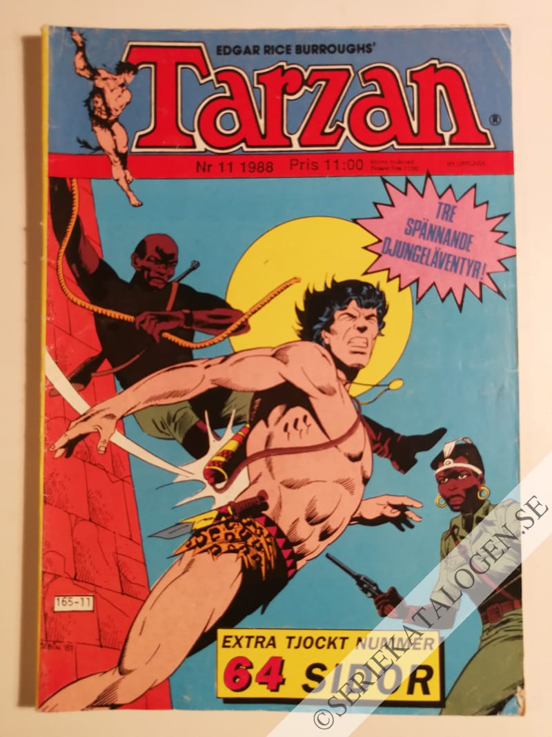 Framsida på Tarzan #11 (1988)