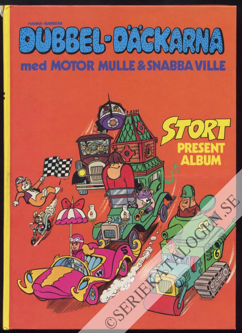 Framsida på Dubbel-däckarna med Motormulle & Snabba Ville # (1973)