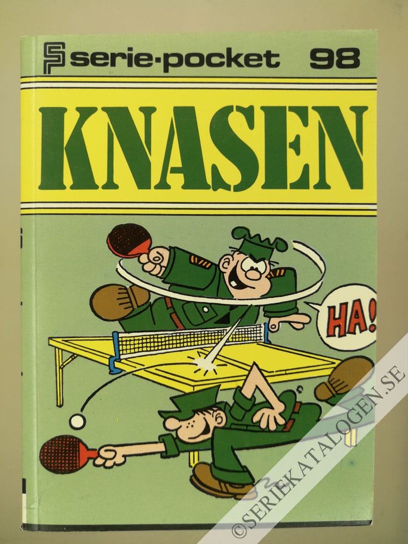 Framsida på Seriepocket #98 - Knasen (1980)