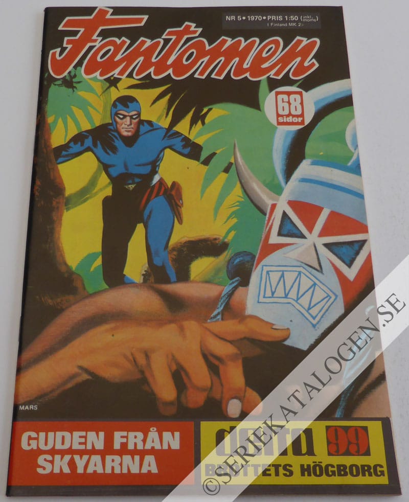 Framsida på Fantomen #5 (1970)