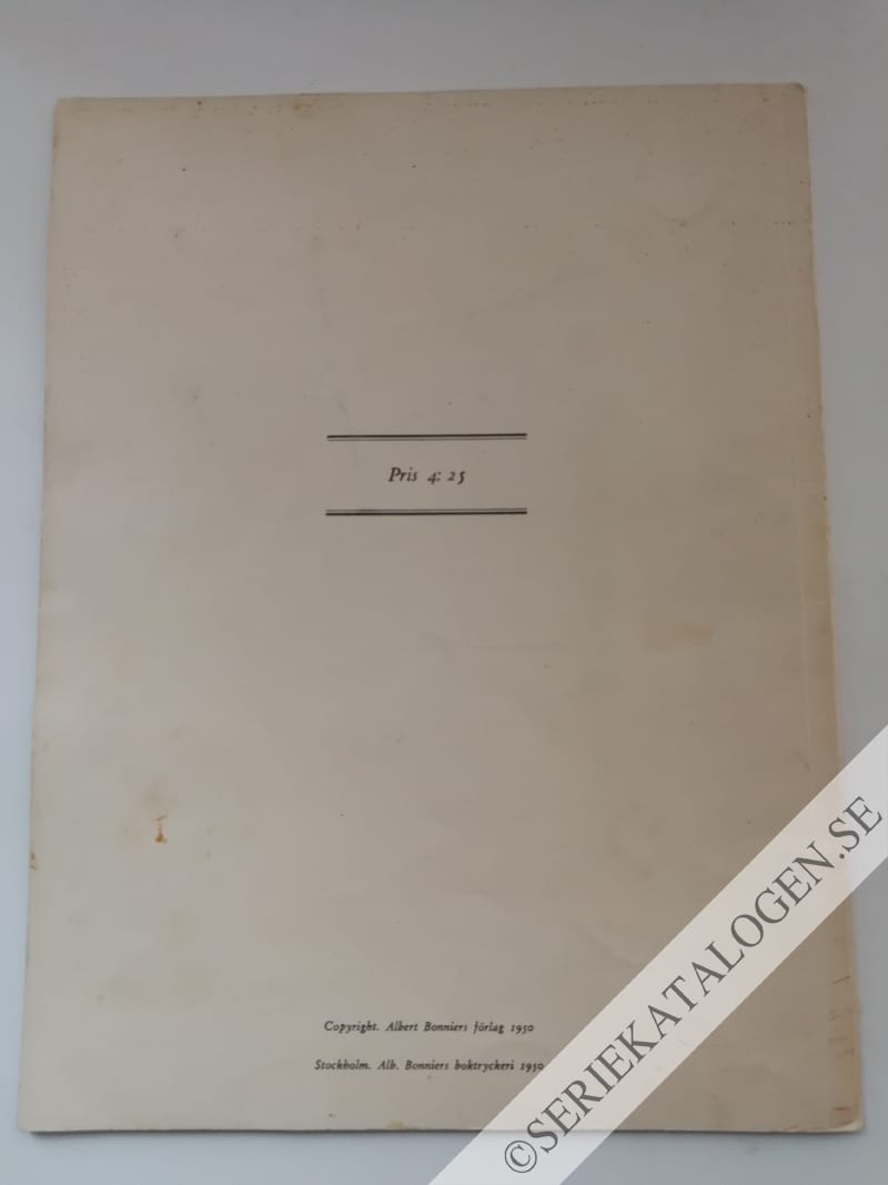 Baksida på Barna Hedenhös upptäcker Amerika (1950)