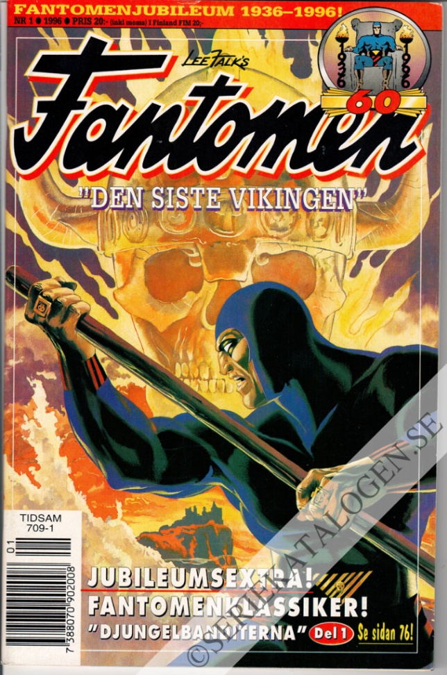 Framsida på Fantomen #1 (1996)