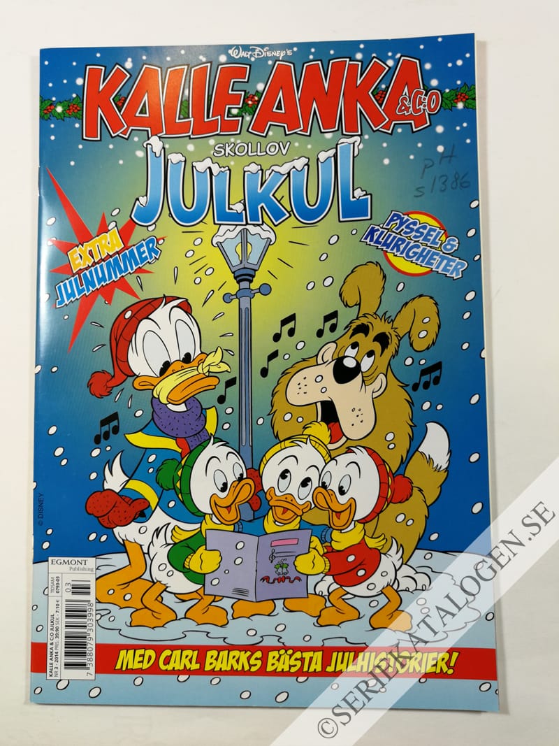 Framsida på Kalle Anka & C:o - Skollov Julkul (2014)