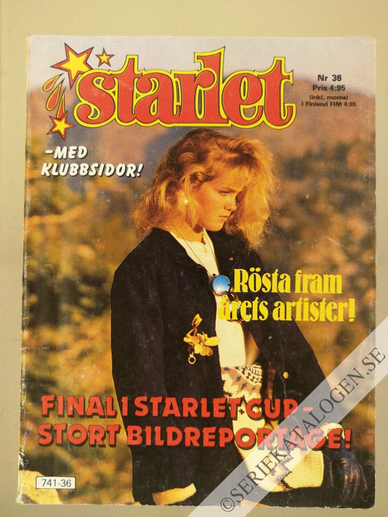 Framsida på Starlet #36 (1983)