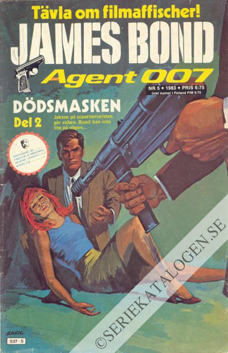 Framsida på James Bond agent 007 #5 (1983)