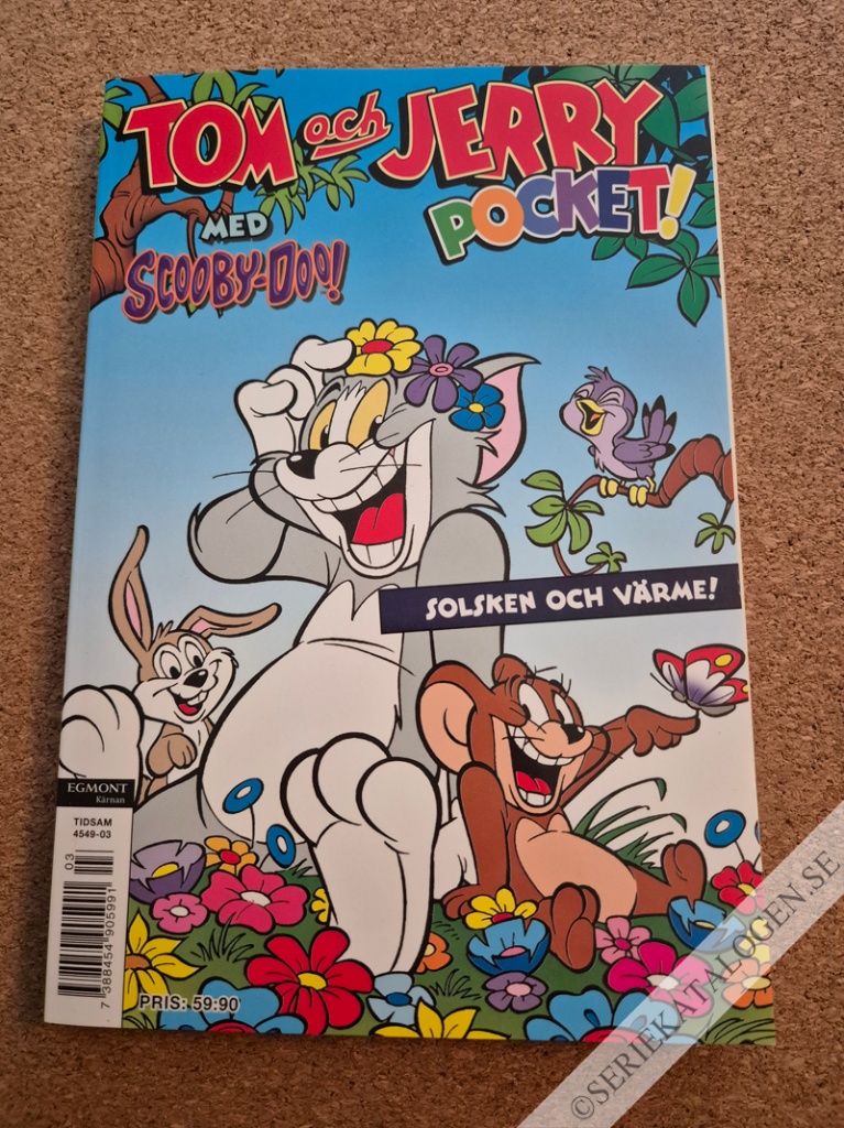 Framsida på Tom och Jerry-pocket! #3 (2012)