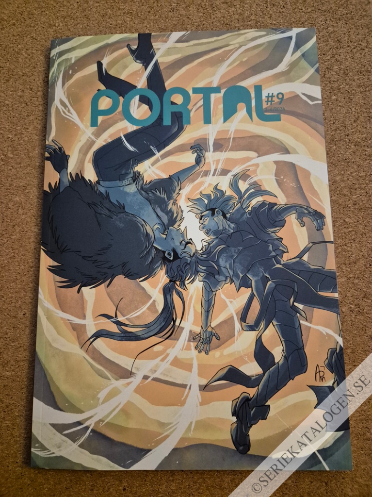 Framsida på Seriefrämjandet presenterar Portal #3-4 (2024)