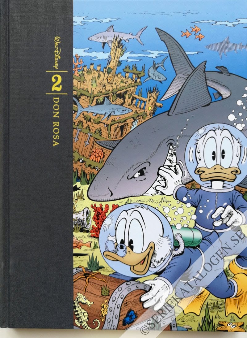 Framsida på Don Rosas samlade verk Band2 (2012)