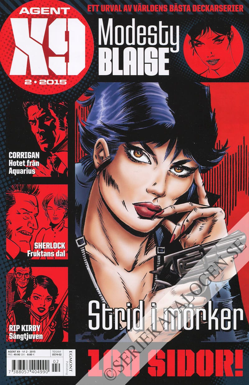 Framsida på Agent X9 #2 (2015)