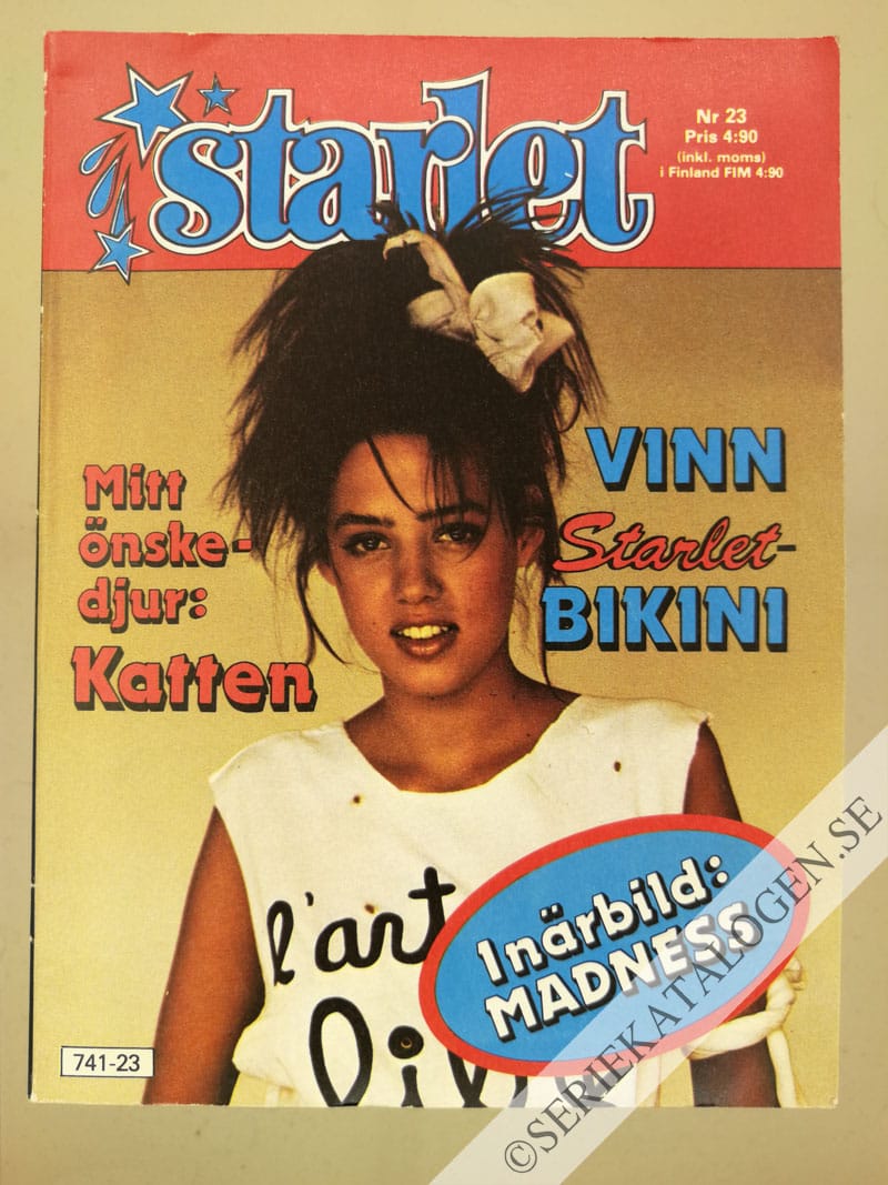 Framsida på Starlet #23 (1983)