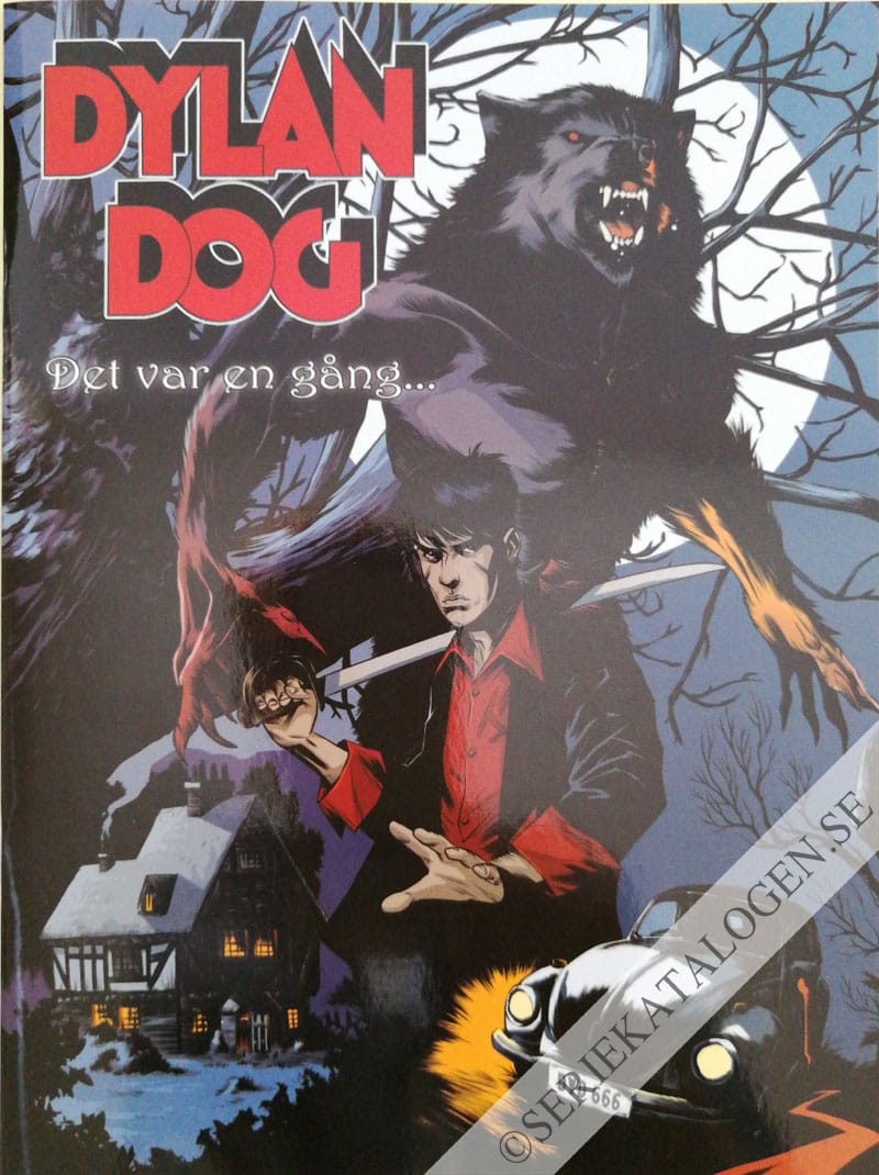 Framsida på Dylan Dog Det var en gång... (2017)