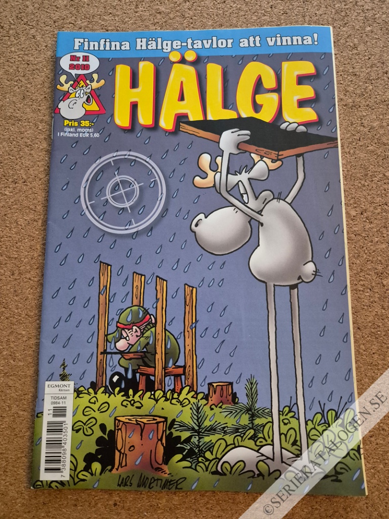 Framsida på Hälge #11 (2010)