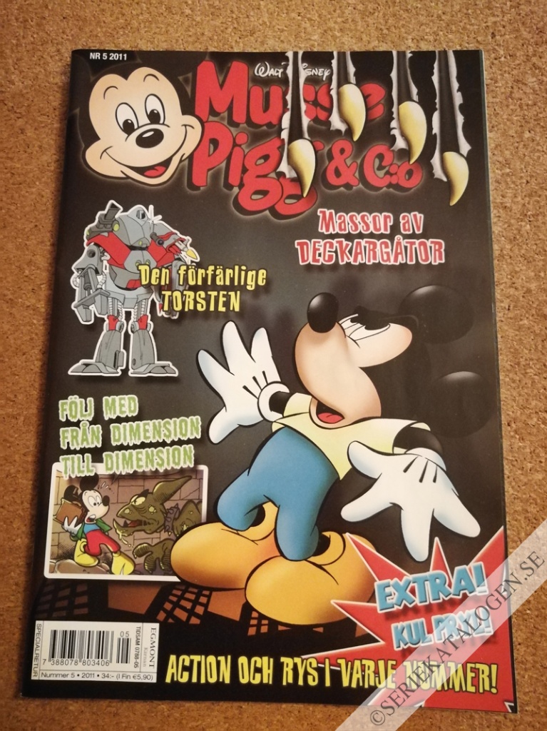 Framsida på Musse Pigg & C:o #5 (2011)
