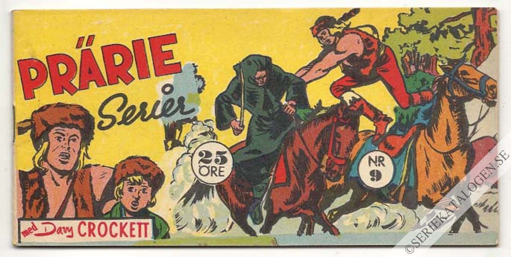 Framsida på Prärie-serier #9 (1959)