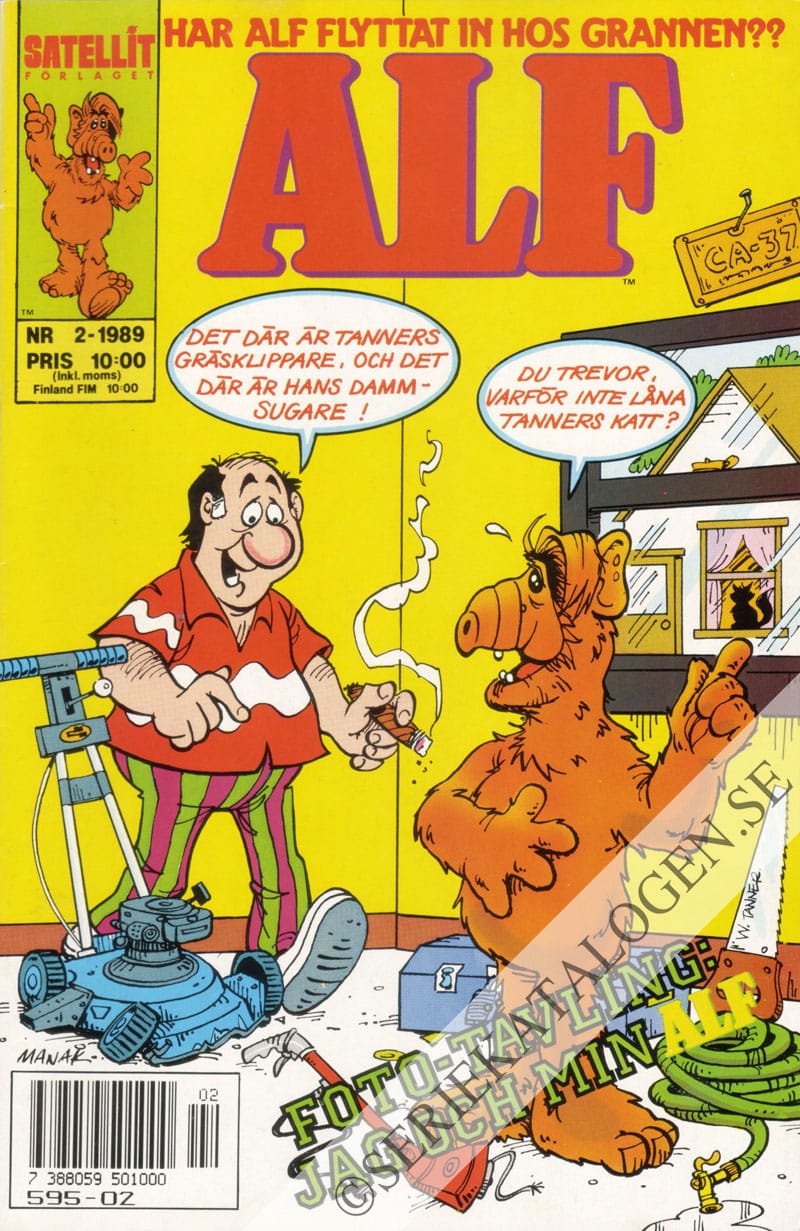 Framsida på Alf #2 (1989)